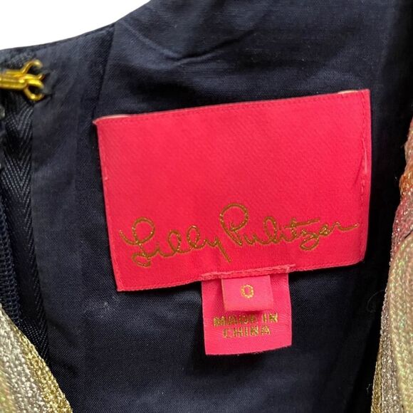 Lilly Pulitzer Valli Navy Sheath Dress - Picture 4 of 7